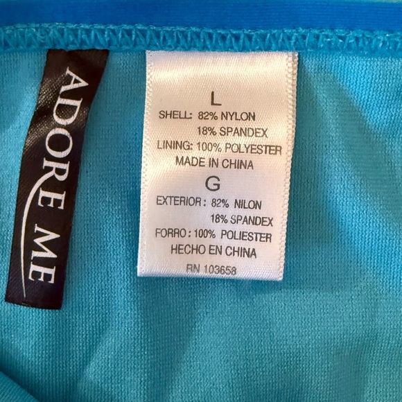 Adore Me Blue Bikini Bottom - Picture 3 of 7